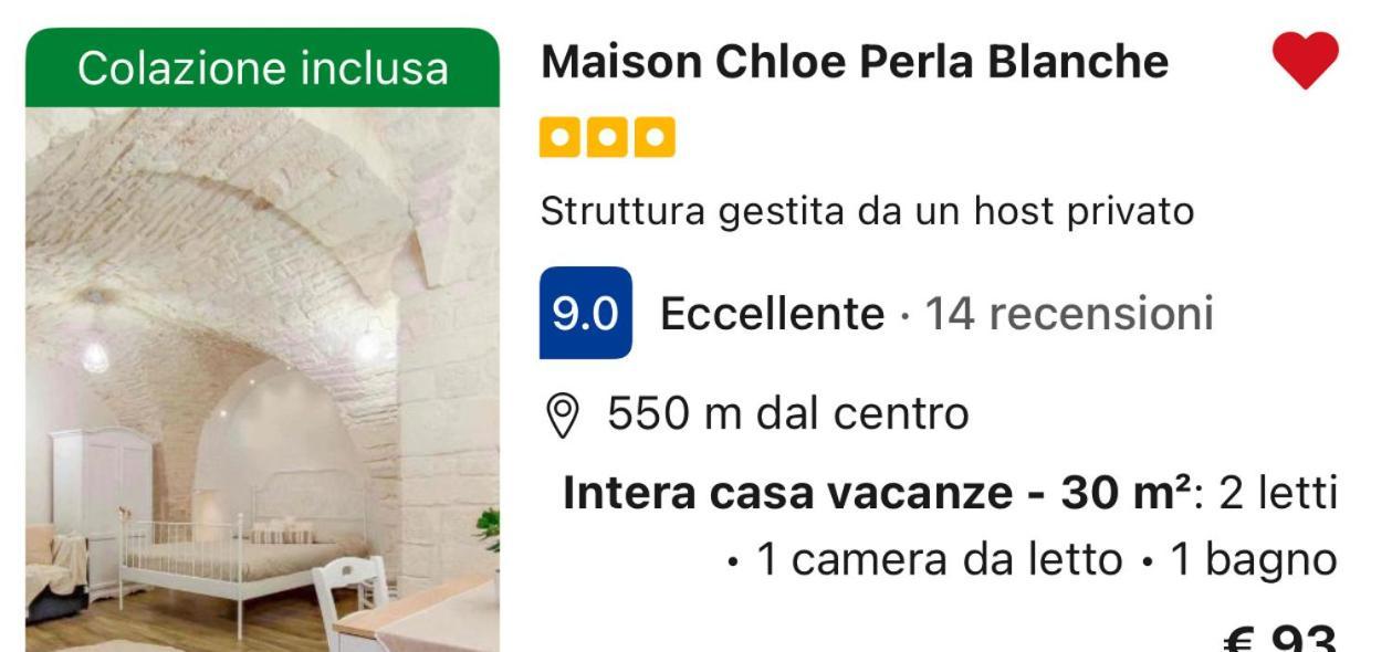 Maison Chloe Perla Blanche مارتينا فرانكا المظهر الخارجي الصورة
